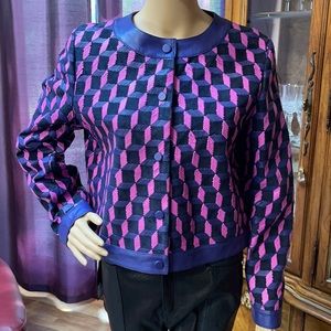 EMPORIO ARMANI Leather Blazer